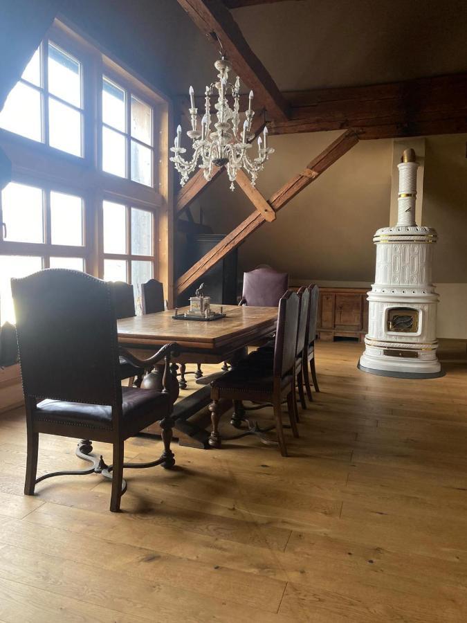 Altbauwohnung Mit Fachwerk Аниф Экстерьер фото